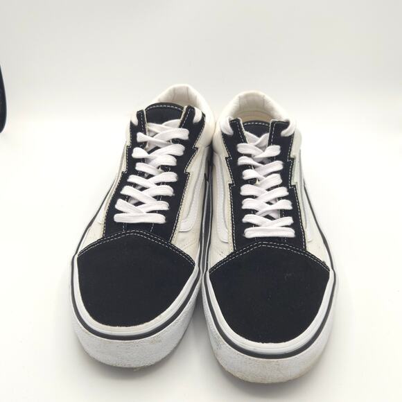 Vans Old Skool Bolt Men\'s Size 10.5 Black White Sneakers Rare main image 8